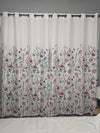 Clarissa Floral Room Darkening Window Curtain Panel Set