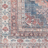 Baltinglass Rust & Blue Washable Area Rug