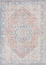 Wacousta Red&Blue Washable Rug