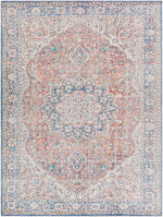 Wacousta Red&Blue Washable Rug