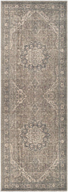Dusty Sage Greenpoint Medallion Washable Area Rug