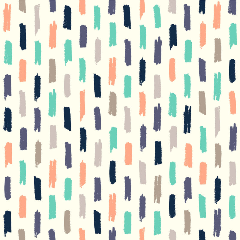 Color Hand Drawn Strokes Wallpaper
