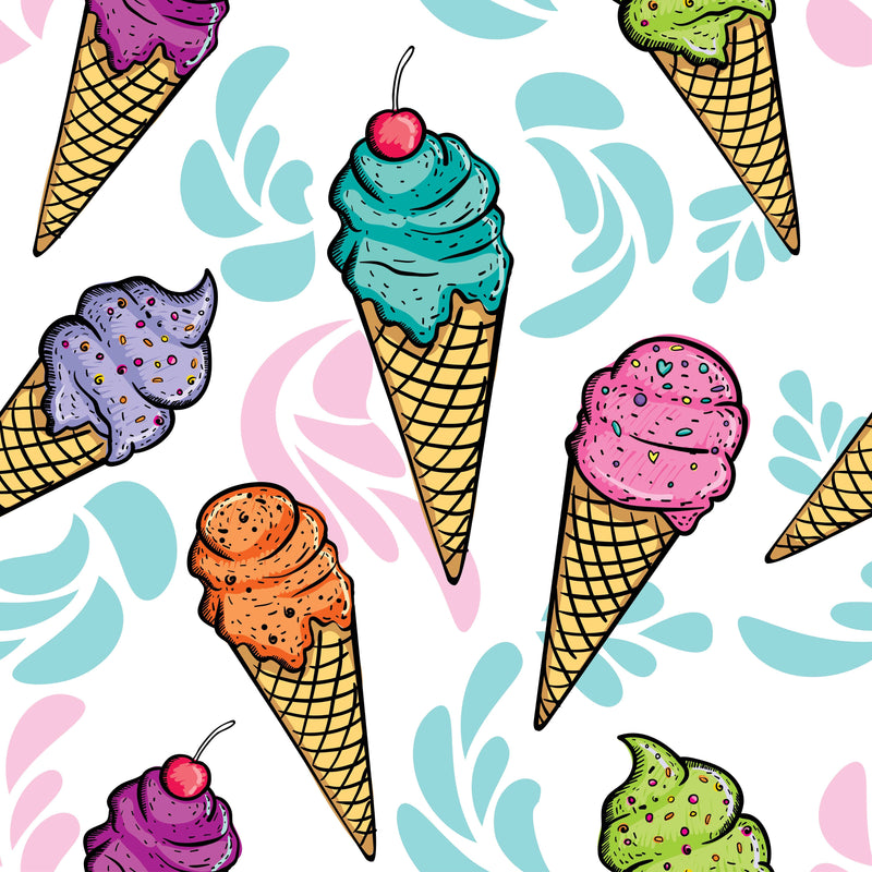 Colorful Ice Cream Wallpaper