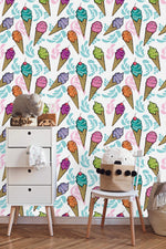 Colorful Ice Cream Wallpaper