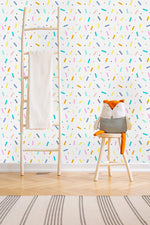 Colorful Sticks Wallpaper