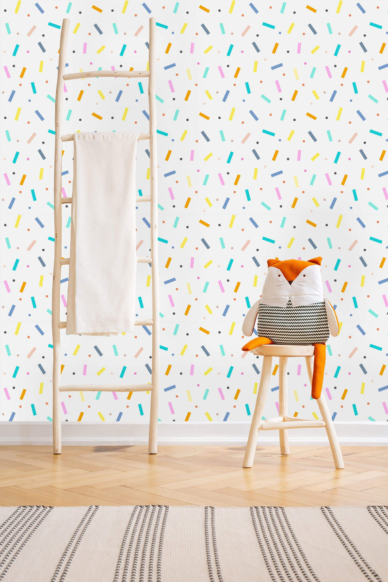 Colorful Sticks Wallpaper