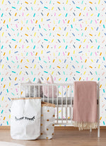 Colorful Sticks Wallpaper