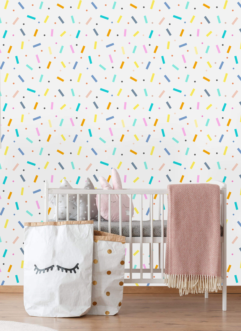 Colorful Sticks Wallpaper