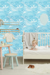 Voguish Curly Waves Wallpaper Fashionable