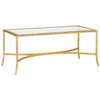 Currey and Company Gilt Twist Rectangular Table 4057 - LOVECUP