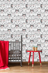 Cute Cats Colorful Wallpaper