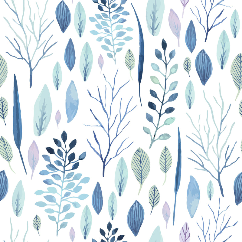 Cute Forest Leaves Wallpaper