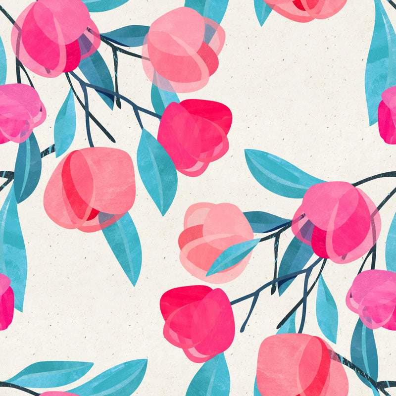 Cute Pink Flowers Wallpaper
