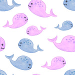 Cute Whale Wallpaper