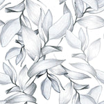 Elegant Gentle Leaves Wallpaper Smart