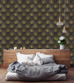 Dark Art Deco Wallpaper