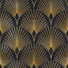 Dark Art Deco Wallpaper