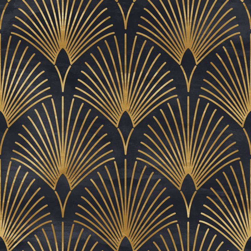 Dark Art Deco Wallpaper