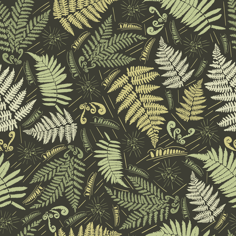 Dark Ferns Wallpaper