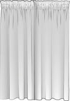 Rod Pocket Curtains in Meru Raven Black Safari Animal Toile