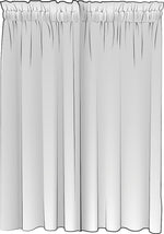 Rod Pocket Curtains in Farmhouse Sand Beige Traditional Ticking Stripe