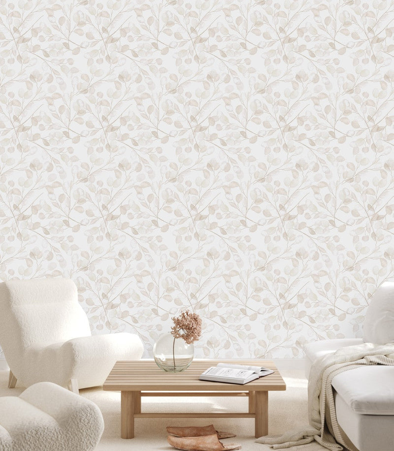 Transparence Leaves Wallpaper