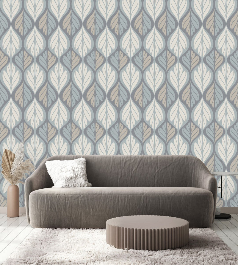 Stylish Grey Pattern Wallpaper