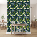 Stylish Water Lily Wallpaper Chic