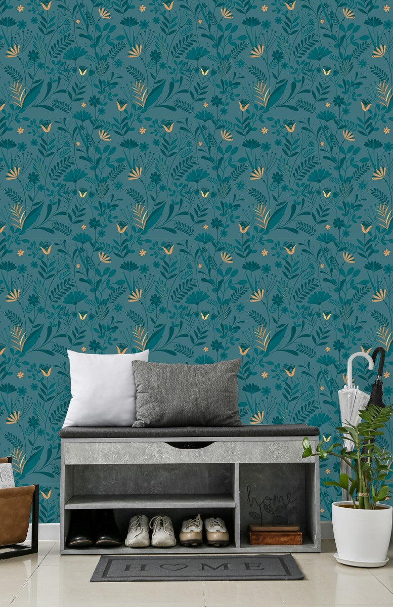 Fashionable Herbal Wallpaper Smart