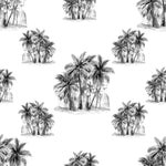 Graphic Palms Wallpaper