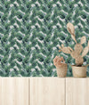 Green Palm Leaves Wallpaper Smart Quality