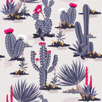 Purple Cactus Wallpaper