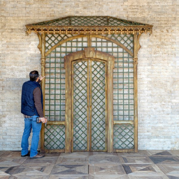 Lovecup Metal Gatekeeper Gazebo Facade L117 – Lovecup.com