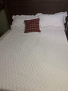 Ella Ruffle Lace 3 Piece Quilt Set