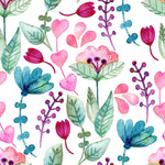 Watercolor Spring Flowers  Wallpaper