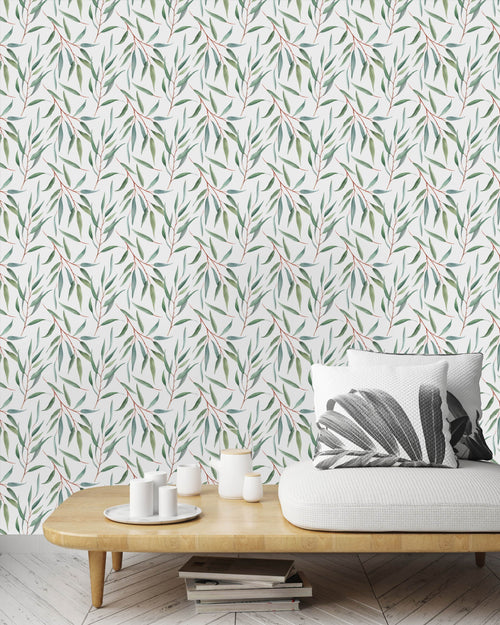 Eucalyptus Branches Wallpaper