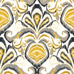 Yellow Vintage Design Wallpaper