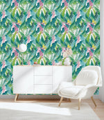 Leaves Grove Wallpaper