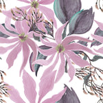 Stylish Exotic Flowers Wallpaper Smart