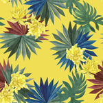 Yellow Exotic Wallpaper