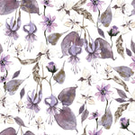 Modish Purple Leaves Wallpaper Smart