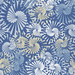 Blue Geometrical Pattern Wallpaper