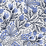 Folk Flowers Wallpaper