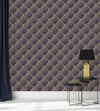Contemporary Gold Pattern Wallpaper Sophisticated