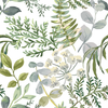 Voguish Green Leaves Wallpaper Vogue Quality