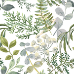 Voguish Green Leaves Wallpaper Vogue Quality