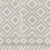 Glastonbury Gray&White Trellis Wool&Cotton Area Rug - Clearance