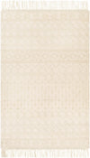 Brothers Beige Wool&Cotton Rug