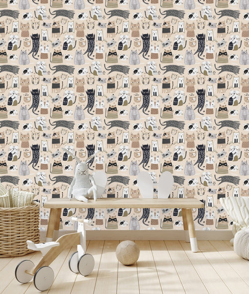 Elegant Cats Wallpaper