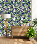 Voguish Blueberry Wallpaper Tasteful